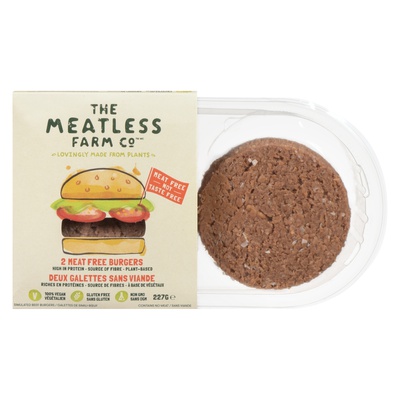 THE MEATLESS MEET FREE BURGERS X2