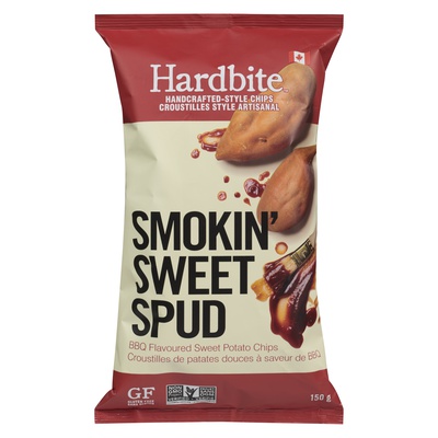 Hardbite - Smokin' Sweet Spud BBQ Sweet Potato Chips