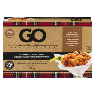 GO - Oven Ready Butterfly Shrimp