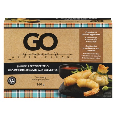 GO GOURMET SHRIMP APPETIZER TRIO