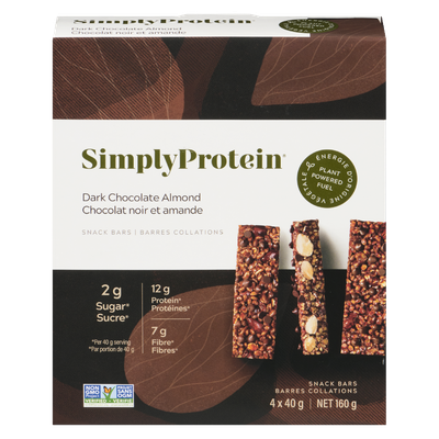 Simply Protein - Dark Chocolate Almond Snack Bars
