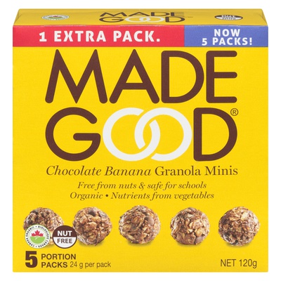 Made Good - Mini Chocolate Banana Granola Bars