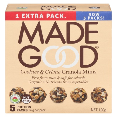 MADE GOOD COOKS& CRME GRNLA