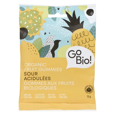 GO-BIO ORGANIC GUMMIES SOUR