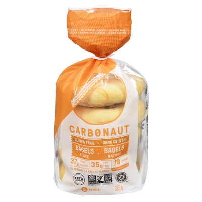 Carbonaut Bagels - Plain (Gluten Free)