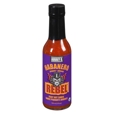 AUBREY D REBEL HABANERO SAUCE