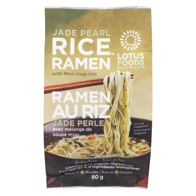 LOTUS FDS Gluten Free RICE RAMEN-JADE