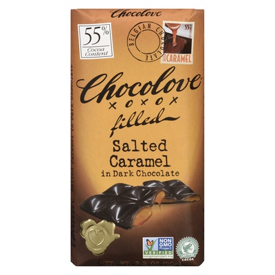 Chocolove - Salted Caramel in 55% Dark Chocolate