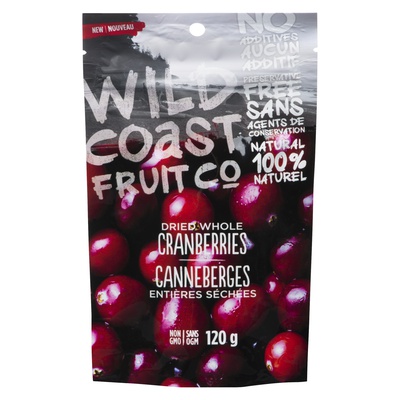 WILD COAST DRIED CRANBERRIES