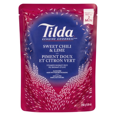 TILDA BASMATI RICE SWEET CHILI LIME