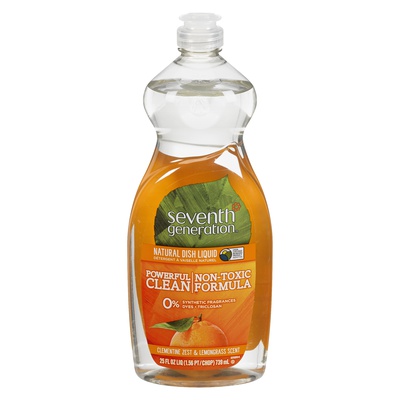 SEVENTH GENERATION clementine dish liquid