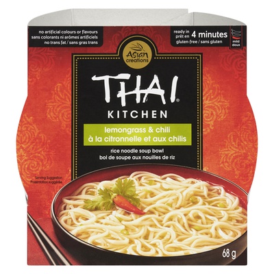 Thai Kitchen - Lemongrass and Chili Rice Noodle Soup Bowl