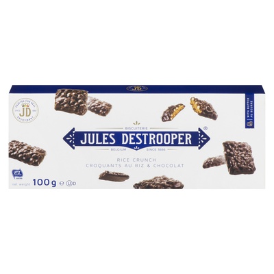 Jules Destrooper -  Crispy Rice Chocolate Biscuits