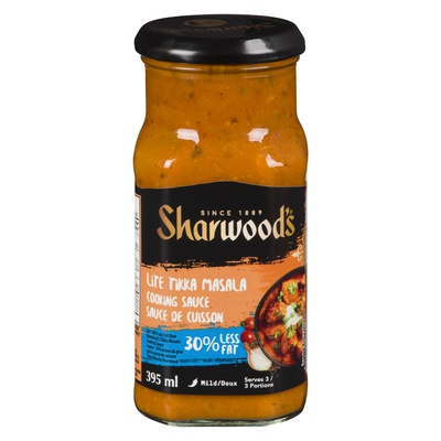 SHARWOODS LITE SAUCE TIKKA MASALA