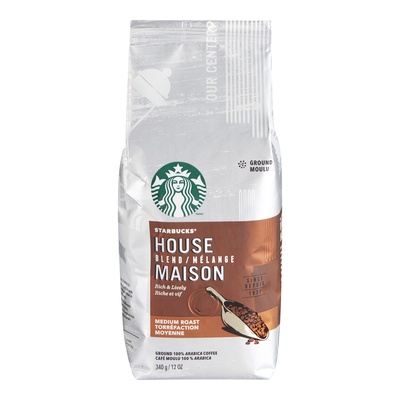 Starbucks - Medium Roast House Blend Ground Coffee