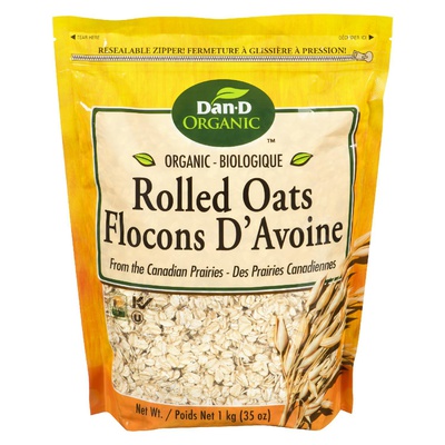 Dan-D-Pak - Organic Rolled Oats