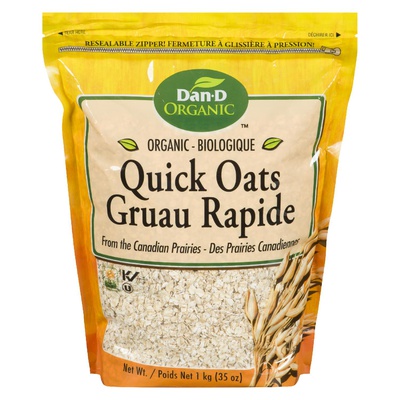 Dan-D-Pak - Organic Quick Oats