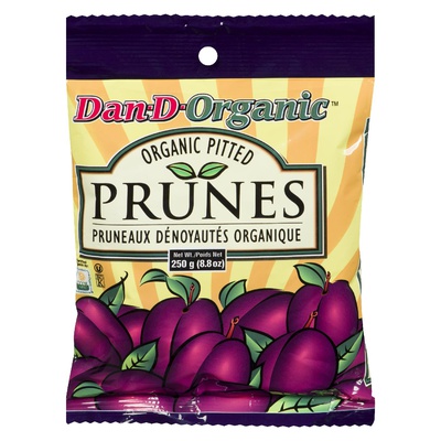 Dan-D Pak - Organic PTD PRUNES