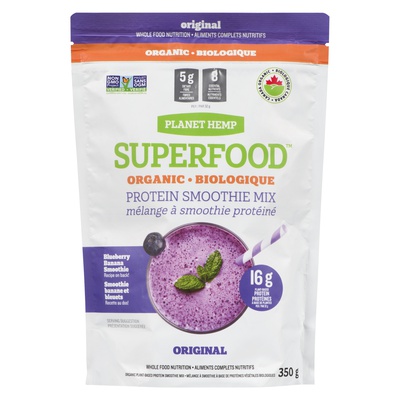 PLANET HEMP ORGANIC PROTEIN SMOOTHIE MIX
