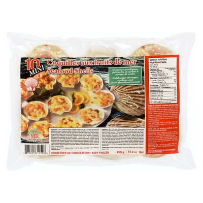PASTA MER SEAFOOD SHELLS