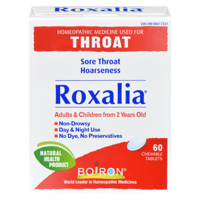 Boiron - Roxalia Tablets for Throat Horseness