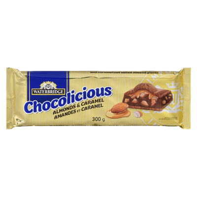 WATERBRIDGE CHOCOLICIOUS ALMOND & CARAML