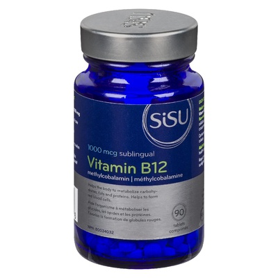 Sisu - 1000mcg Sublingual Vitamin B-12