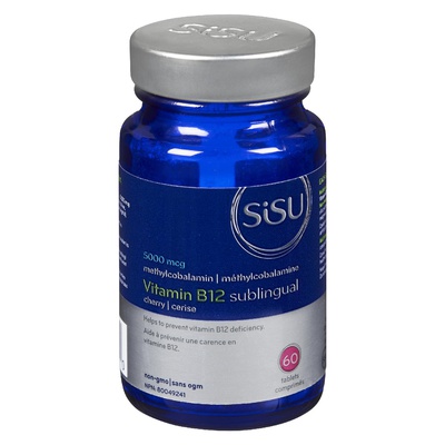 Sisu B12 Sublingual 5000 mcg - Cherry