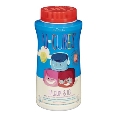 Sisu - U Cubes Kids Calcium D3 Gummies