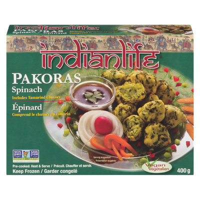 INDIAN LIFE PAKORAS SPINACH
