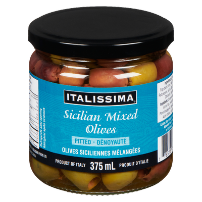 ITALISSIMA PITTED MIXED OLIVES
