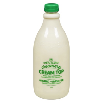 Happy Planet Creamery - Organic Grass Fed Whole Milk