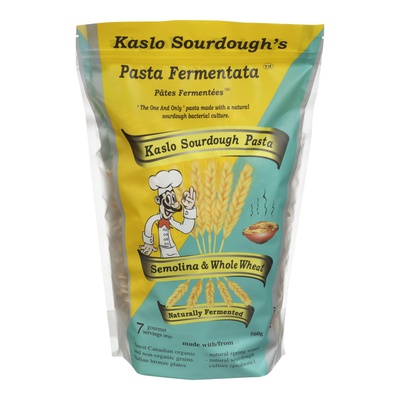 Kaslo Sourdough's - Fermented Semolina and Whole Wheat Pasta