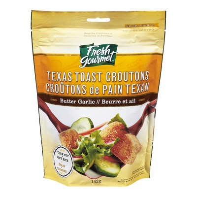 FRESH GOURMET CROUTONS-TEXAS TOAST