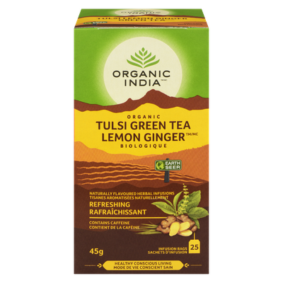 Tulsi - Green Tea Lemon Ginger