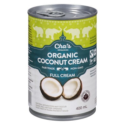 CHA'S ORG COCONUT CREAM
