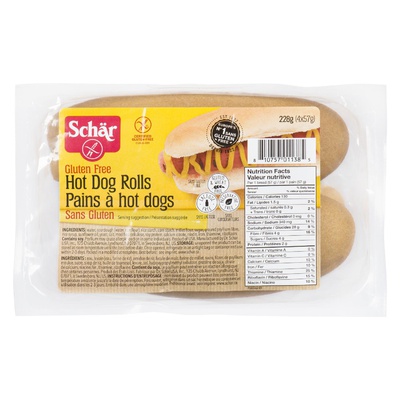 Schar - Gluten Free Hotdog Rolls