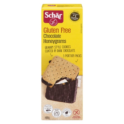 Schar Gluten Free Chocolate Honey Grahams