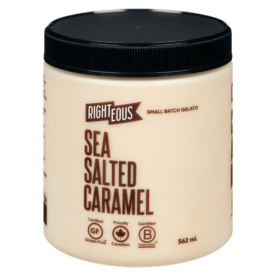 Righteous  Gelato - Sea Salted Caramel