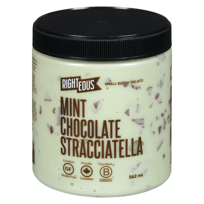 Righteous - Mint Chocolate Stracciatella Gelato
