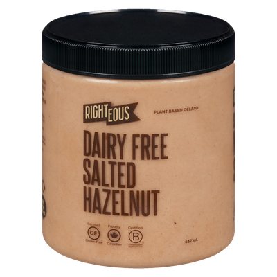 Righteous - Salted Hazelnut Dairy Free Gelato