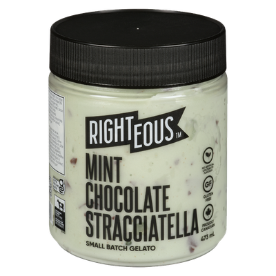 Righteous Gelato - Mint Chocolate Stracciatella