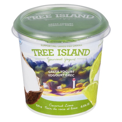 Tree Island - Coconut Lime Greek Yogurt