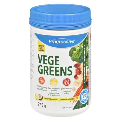 Progressive - Vege Greens Pineapple Coconut Flavoured Mix