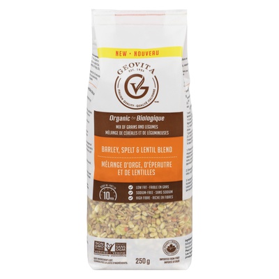 Geovita - Organic Barley, Spelt and Lentil Blend