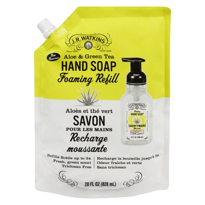 Watkins - Aloe & Green Tea Foaming Hand Soap Refill
