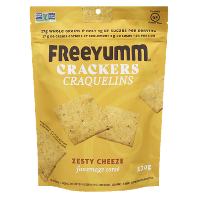 Freeyumm - Zesty Cheese Crackers