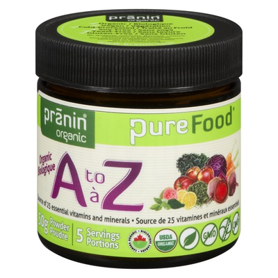 PRANIN ORGANIC PURE FOOD A TO Z