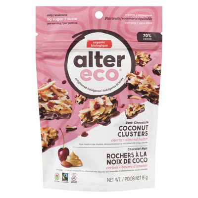 ALTER ECO COCONUT CLUSTERS CHERRY ALMND