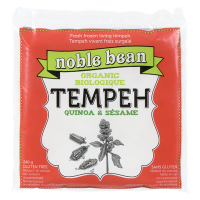 Noble Bean - Organic Gluten Free Tempeh Quinoa & Sesame Frozen